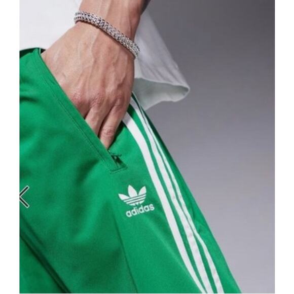 NEW ADIDAS ORIGINALS Firebird Tracksuit Men's Size 2XL Green/ White JD0183 - Picture 5 of 9